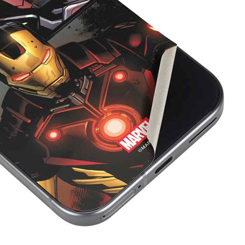 Marvel Iron Man Three Panel Google Pixel 9 Skin